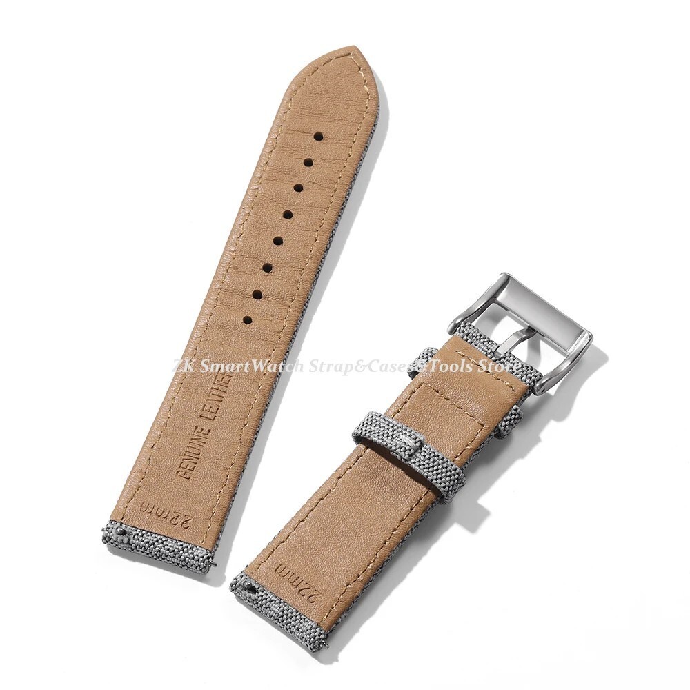 Quick Release Sailcloth Watch Band 18 20 22MM Nylon Fabric Watch Strap Men Women