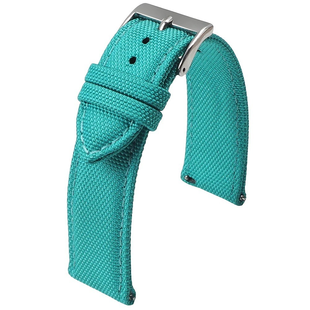 18mm 19mm 20mm 21mm 22mm 24mm Waterproof Sailcloth Watch Strap Two-Sided Nylon