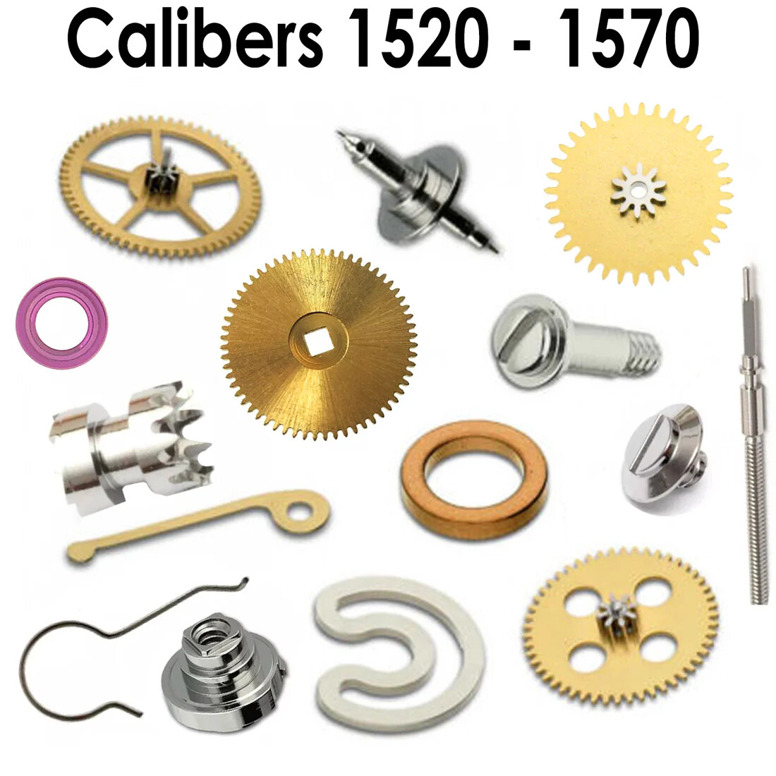 High Quality Swiss Made Watch Parts to fit Rolex 1520 1525 1530 1570 Movements