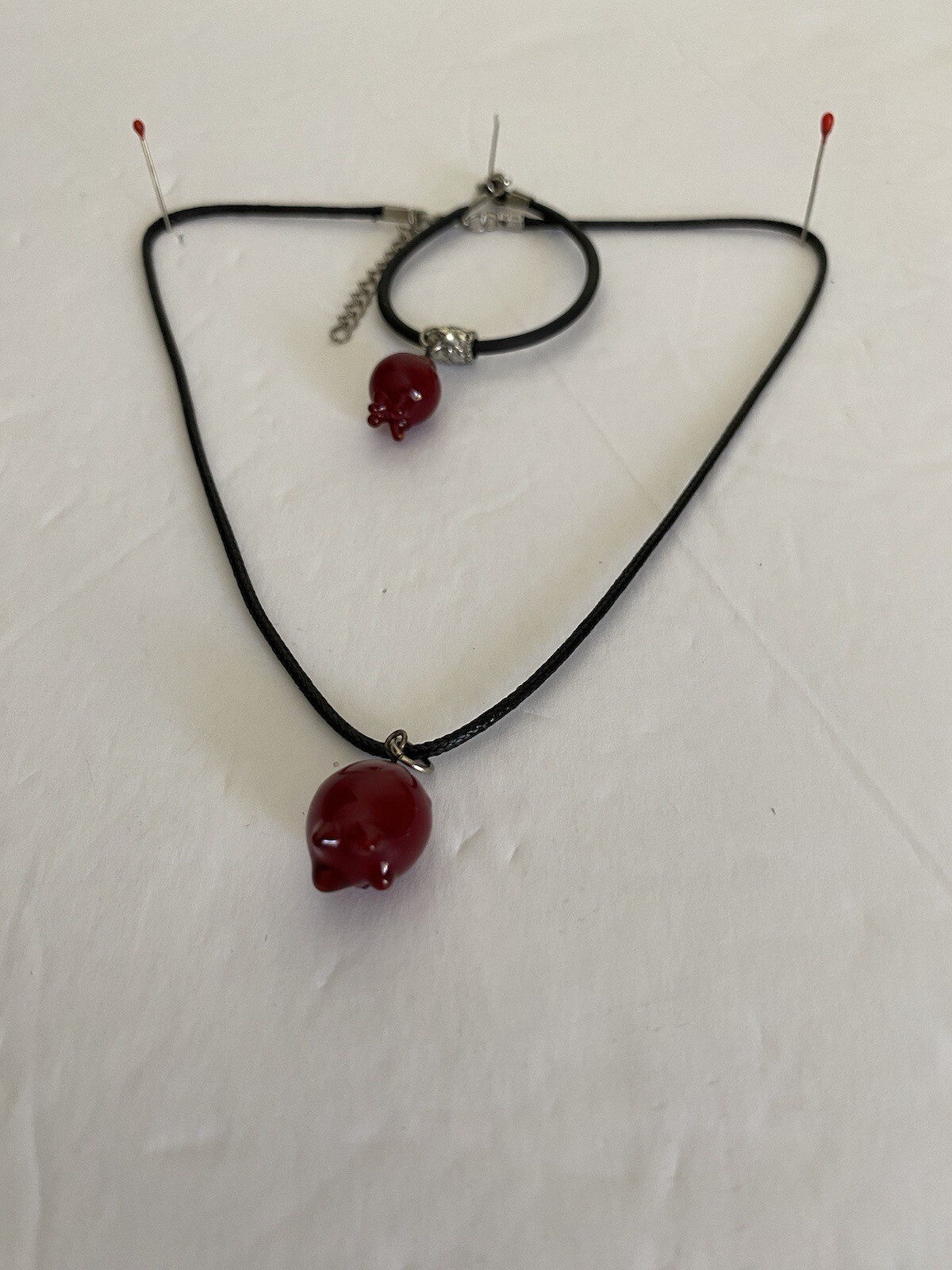 Armenia Pomegranate Pendant Handmade Bracelet And Necklace