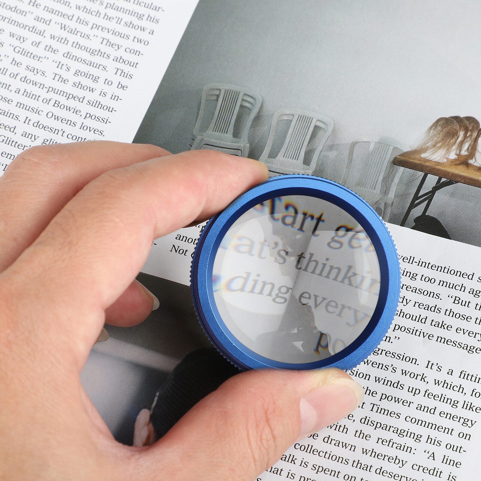 Magnifying Glass Jewelry Eye Loop Pocket Optical Magnifier Jewelers Repair 30X40
