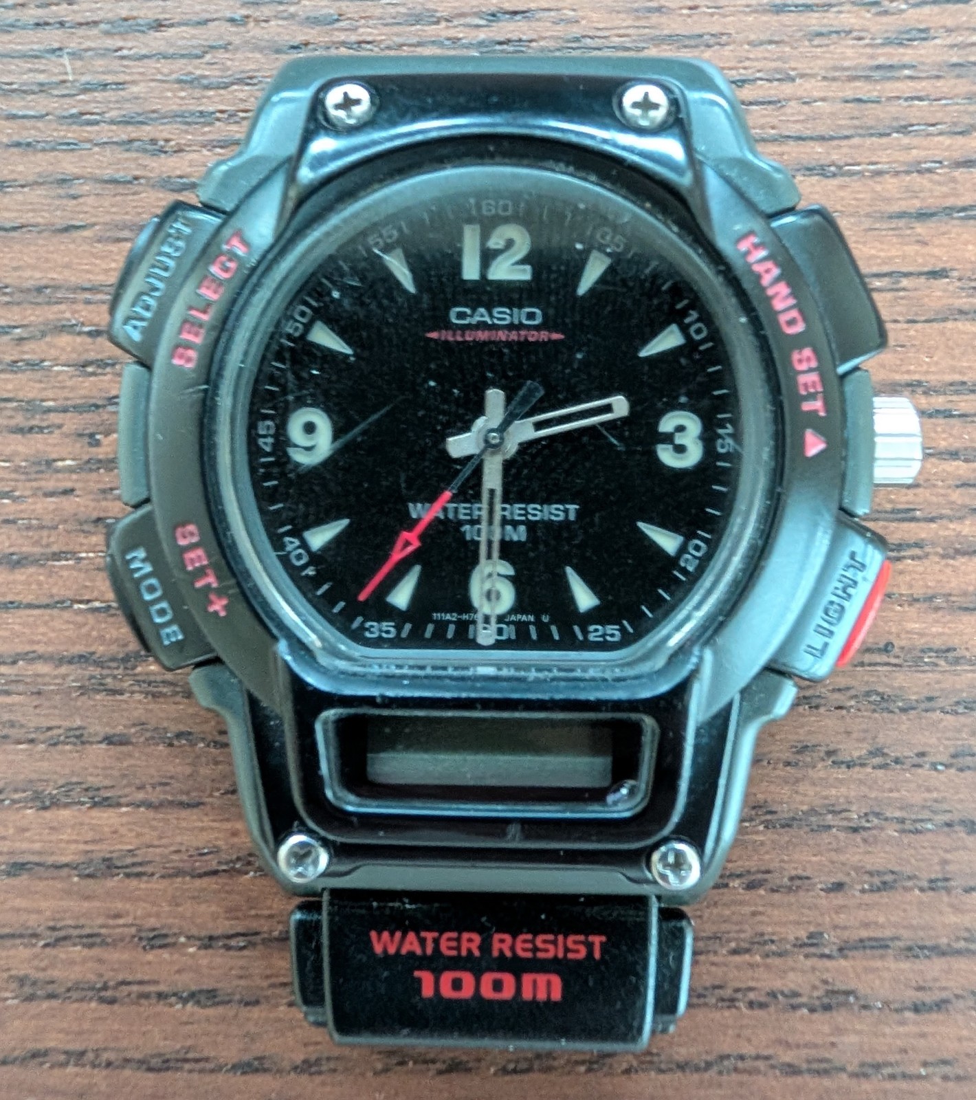 Casio Chronograph Illuminator #2315 AQ-150W Analog/Digital Vintage Men’s Watch