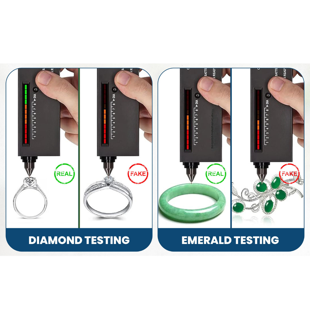 Gold Silver Testing Kit Electronic Scale Diamond Tester Digital Jewelry Cleaner
