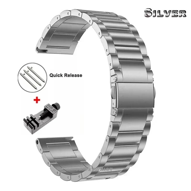 18mm 20mm 22mm Titanium Watch Band Wrist Strap Quick Release Universal Bracelet