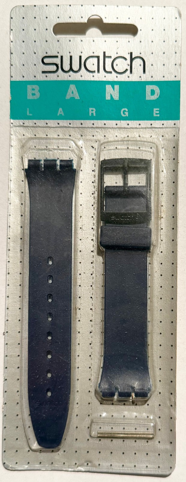 Swatch Gents Original Bracelet Vintage 17mm Dark Blue New Blister