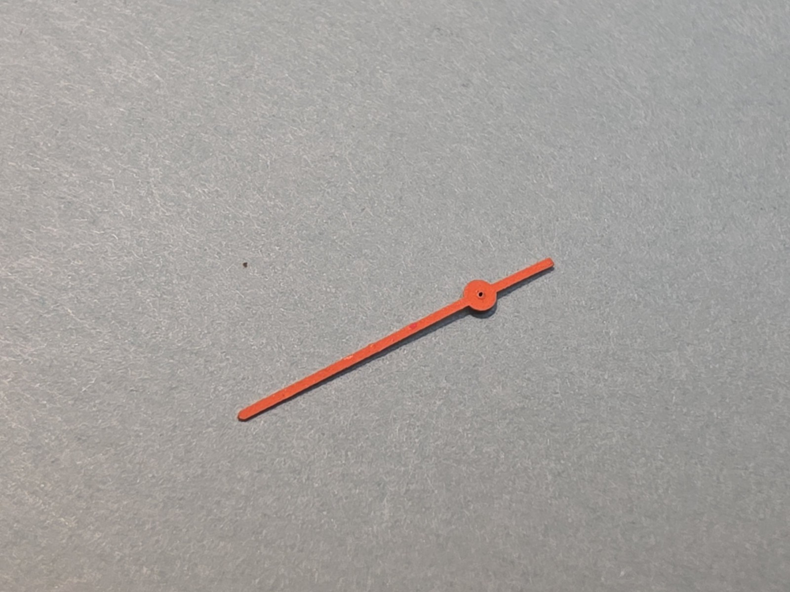 Genuine NOS Bulova Accutron 218/219 Model Orange Painted Center Second Hand