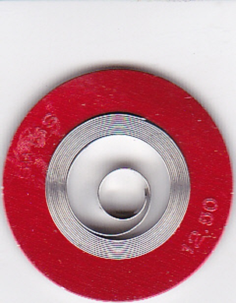 1 WALTHAM 1890 6 size MAINSPRING #2219 WHITE ALLOY