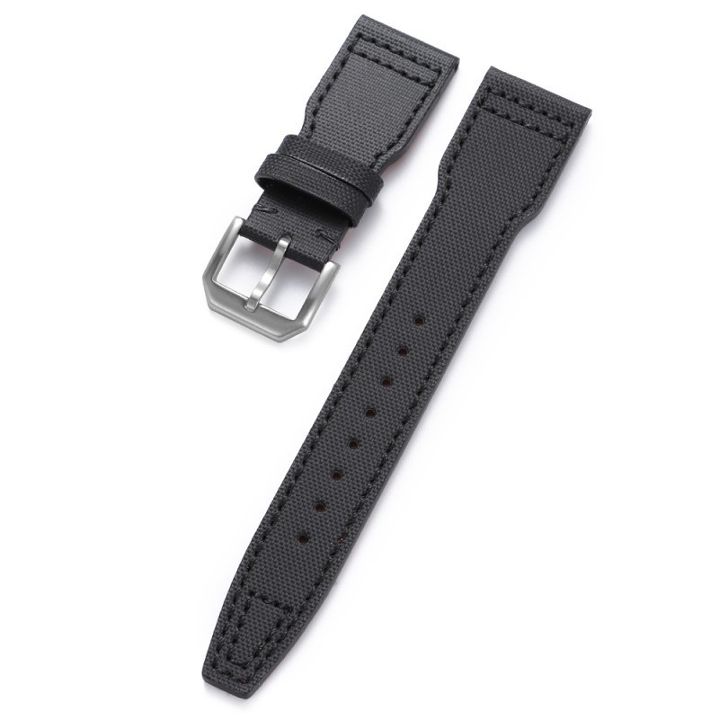 High Quality Nylon Genuine Leather Watch Straps Mens Band 20mm/21mm/22mm for IWC