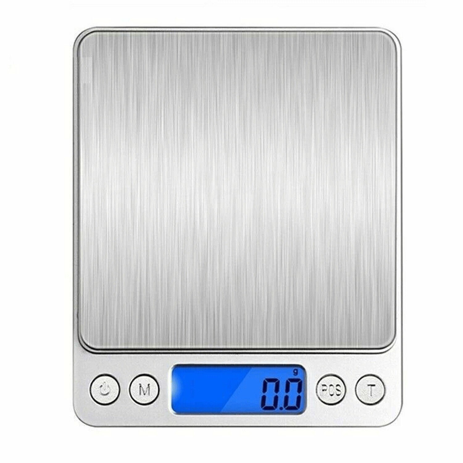 Digital Scale 2000g x 0.1g Jewelry Gold Silver Coin Pocket Scale Kitchen Grain
