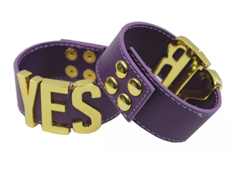 Harley Choker Quinn PUDDIN Necklace Collar Belt +YES SIR Bracelet Cuff Wristband