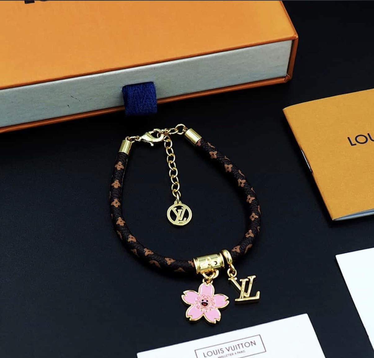 Louis Vuitton x Takashi Murakami Cherry Blossom Bracelet