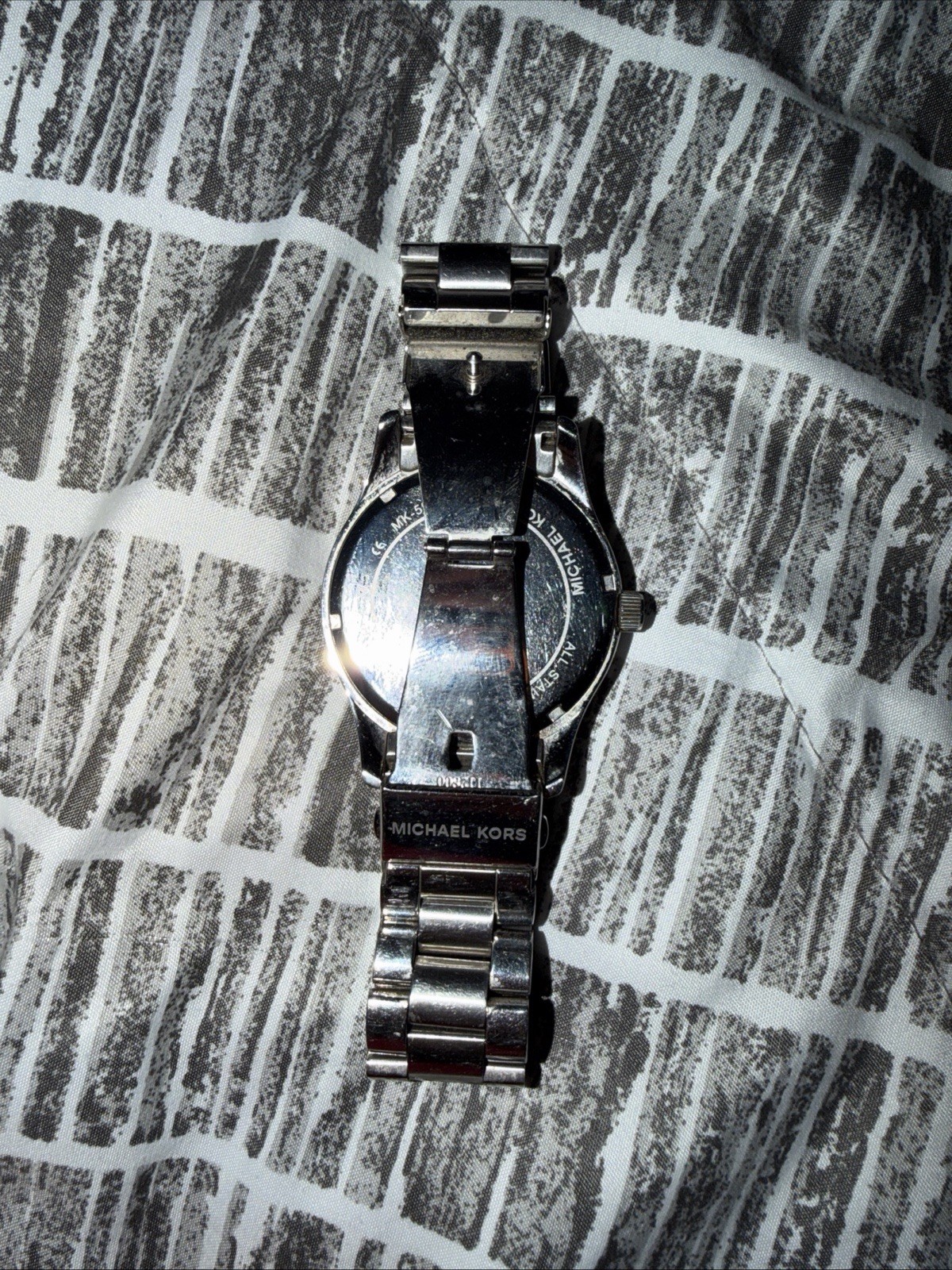 Michael Kors MK5958 Layton Silver Crystal Dial Womens Watch
