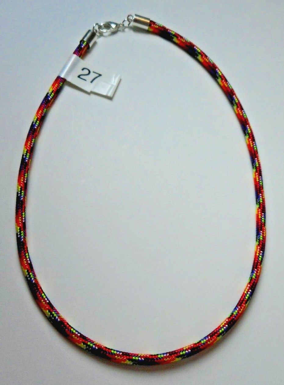 Braided Choker Necklaces Bracelets Anklets Silver Lobster Clasp Lightweight 4mm