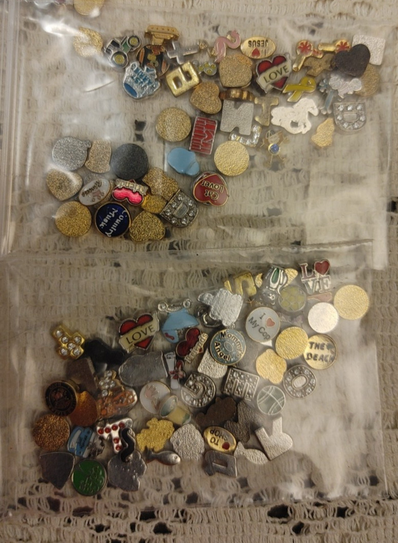 240 Floating Charms for Living Memory Charm Lockets ~ YES 240 TOTAL CHARMS!!