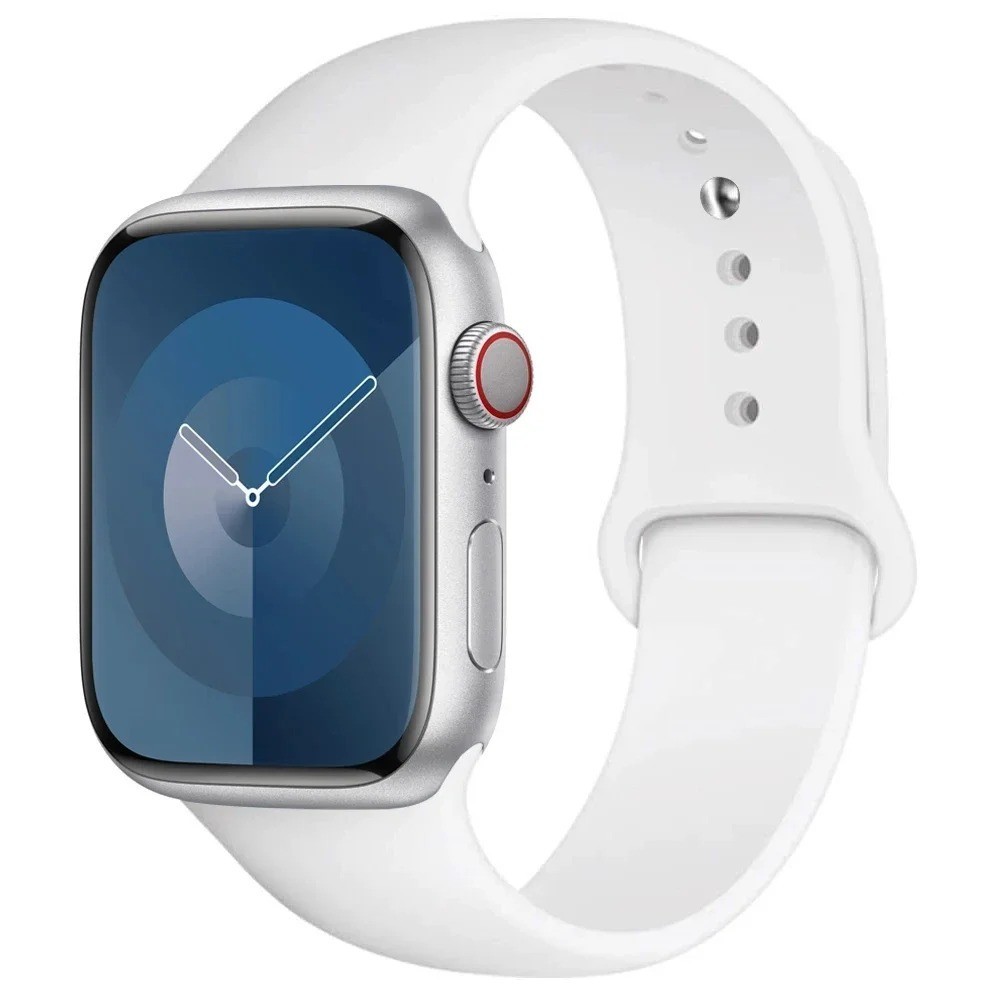 For Apple Watch Silicone Band Strap Series SE 1 2 3 4 5 6 7 Sports 38/40/42/44mm