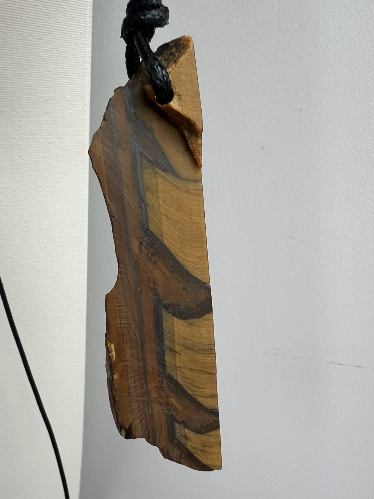 Tiger’s Eye Slab Pendant Necklace – South Africa