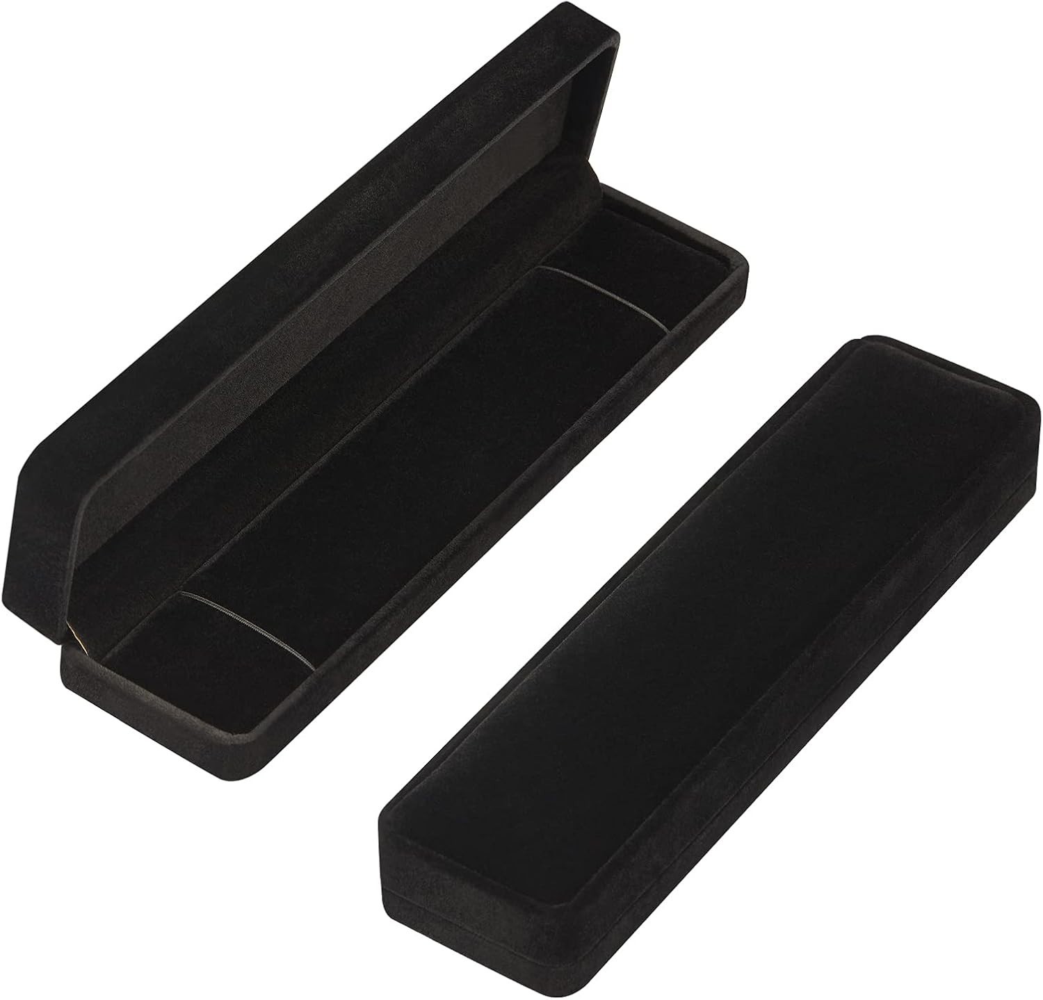 Elegant Velvet Jewelry Box Set – 2 Piece Necklace Gift Set for Special Occasions