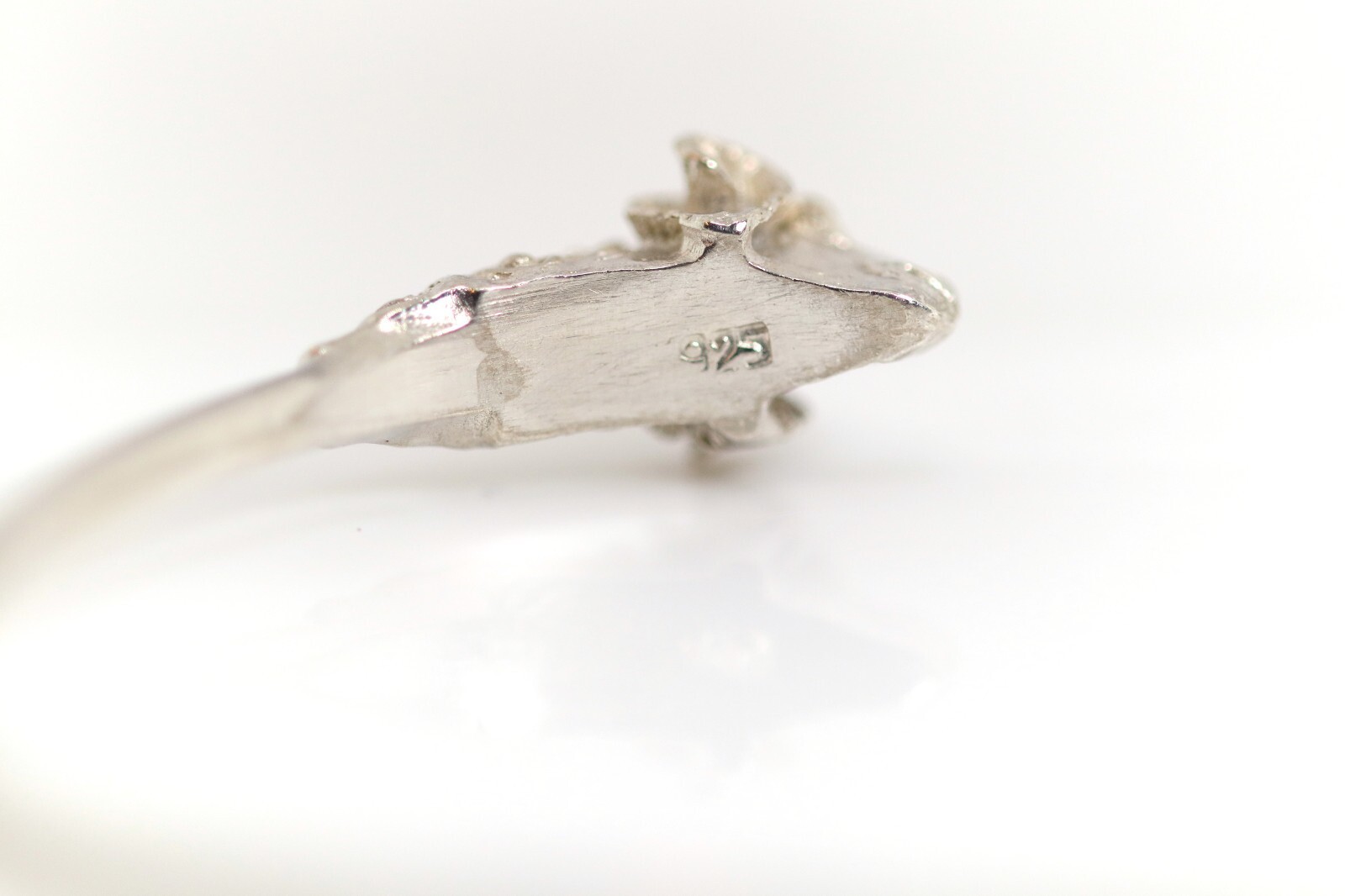 925 Sterling Silver Bangle Aries Animal Zodiac Celtic 16cm