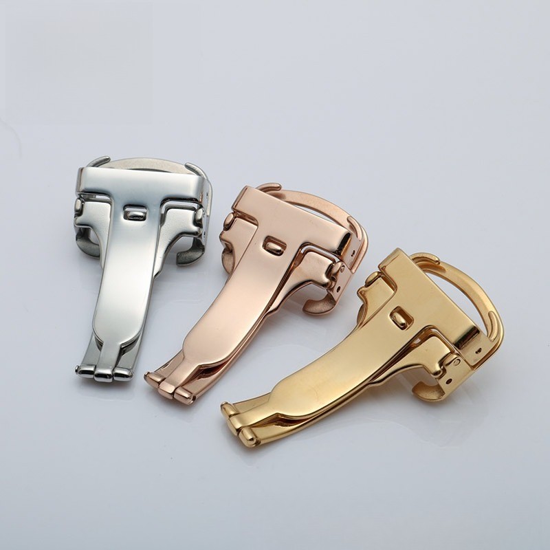 Quality Stainless Steel Watch Buckle Folding Clasp 12 14 16 18 20mm for Cartier