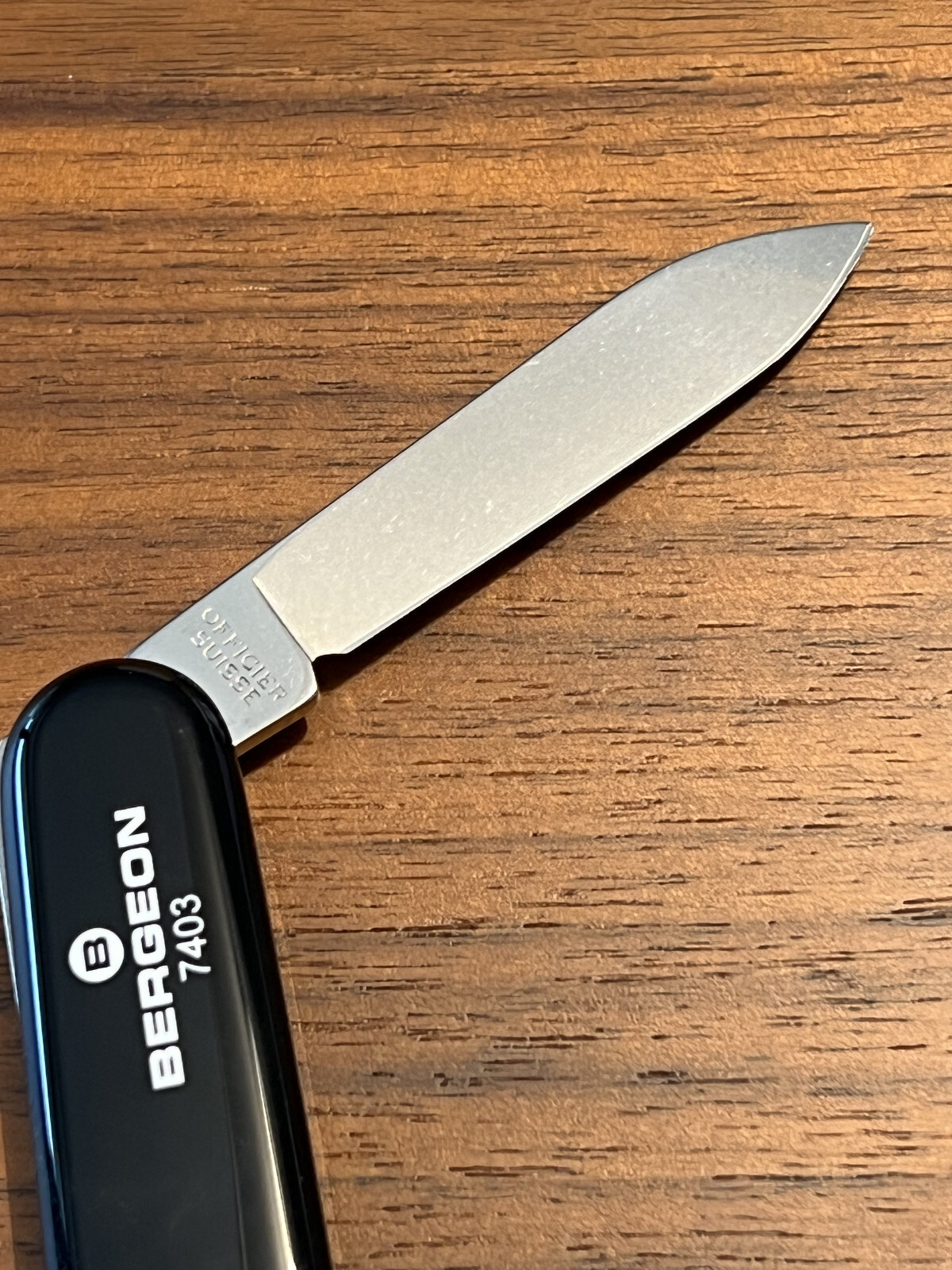 Bergeon 7403 Victorinox Watch Case Back Opener Knife