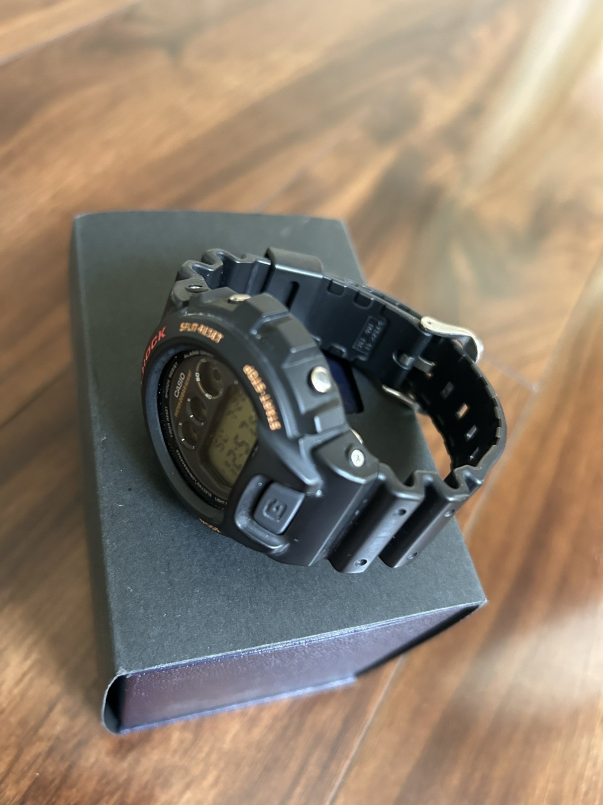 Casio G-Shock JDM DW-6900 BASIC GOLD ACCENT Black Gray Red Orange DW-6900B-9 ’10