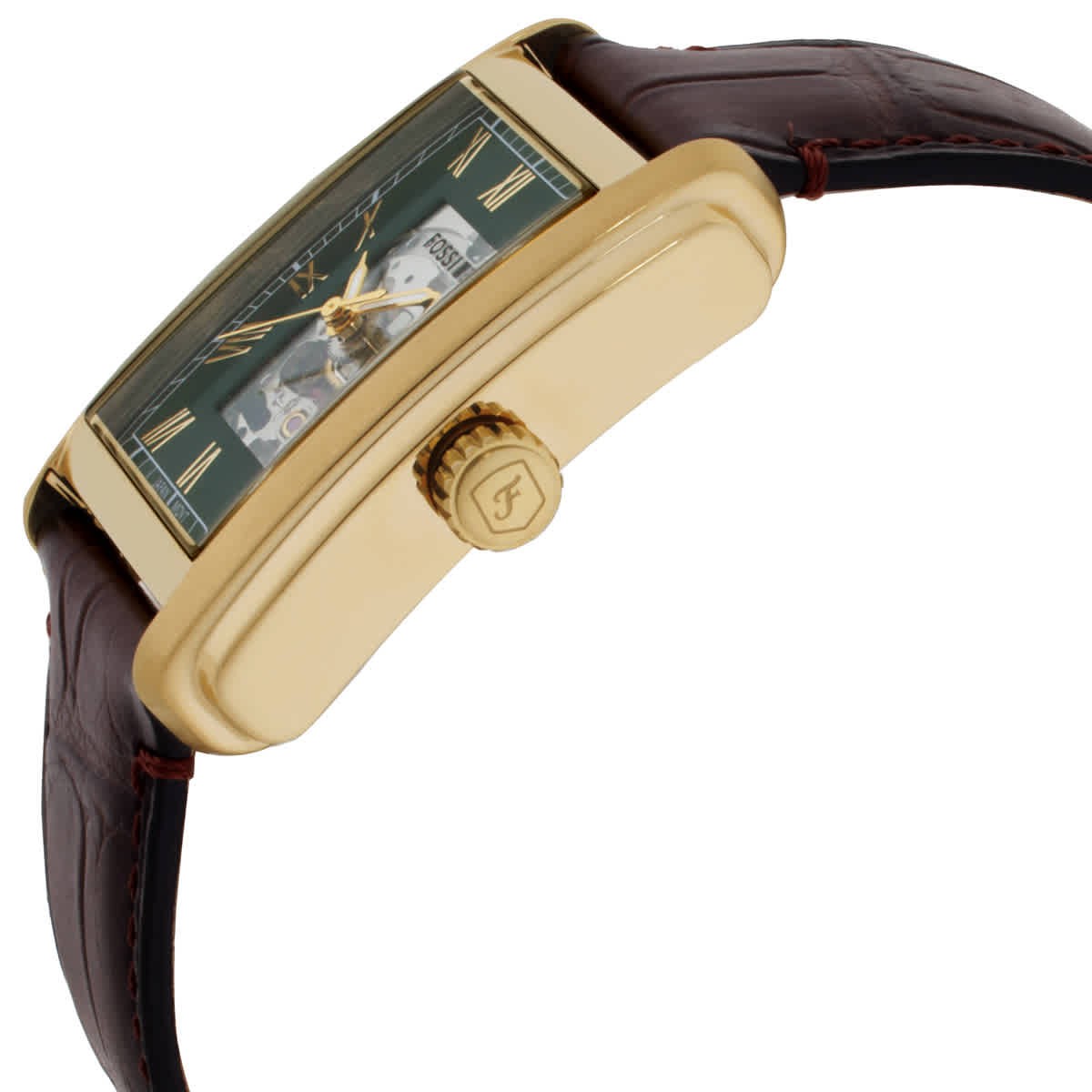 Fossil Carraway Quartz Green Dial Unisex Watch ME3271