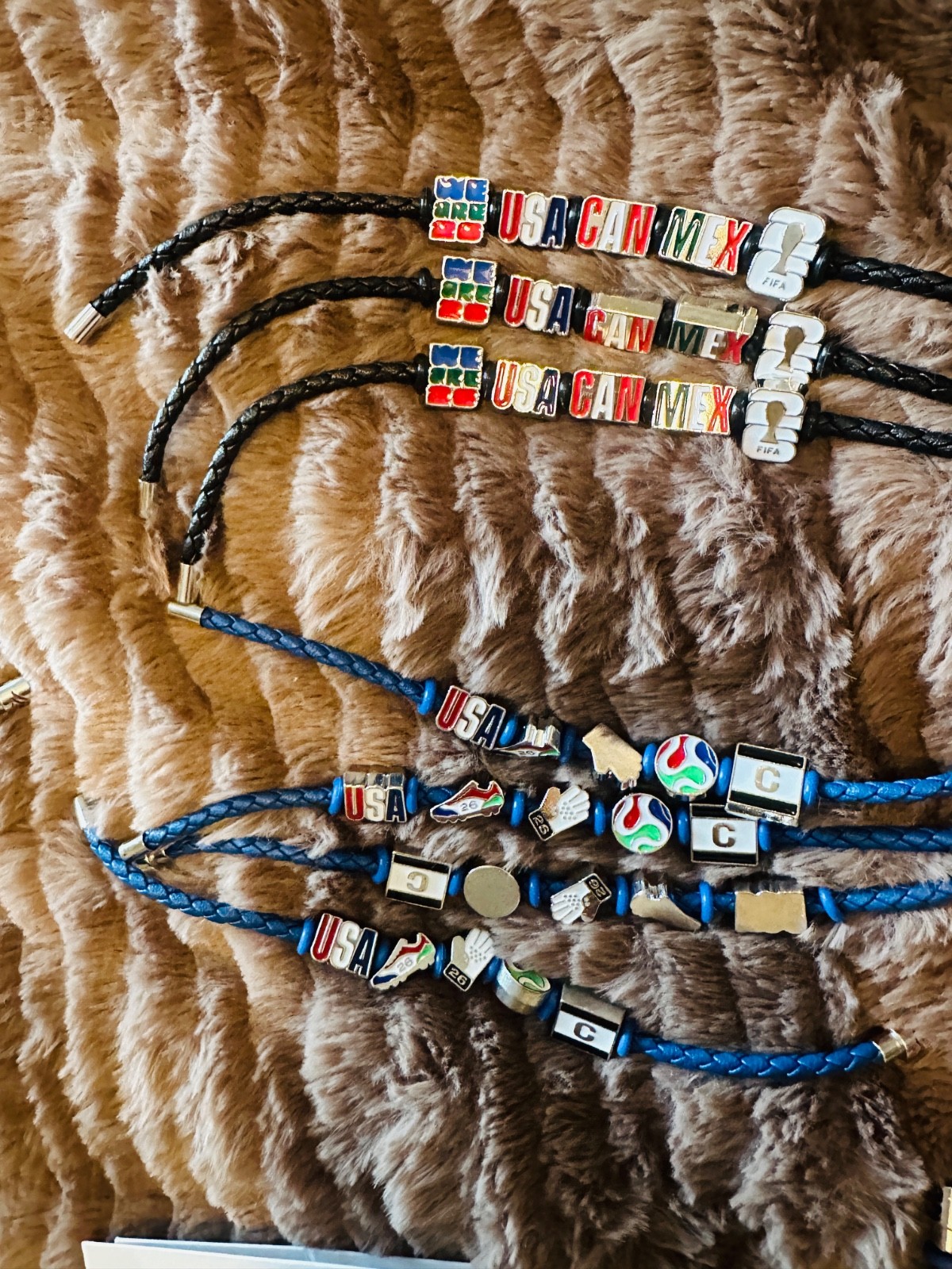 Customized FIFA bracelets- Choose Your Charms!