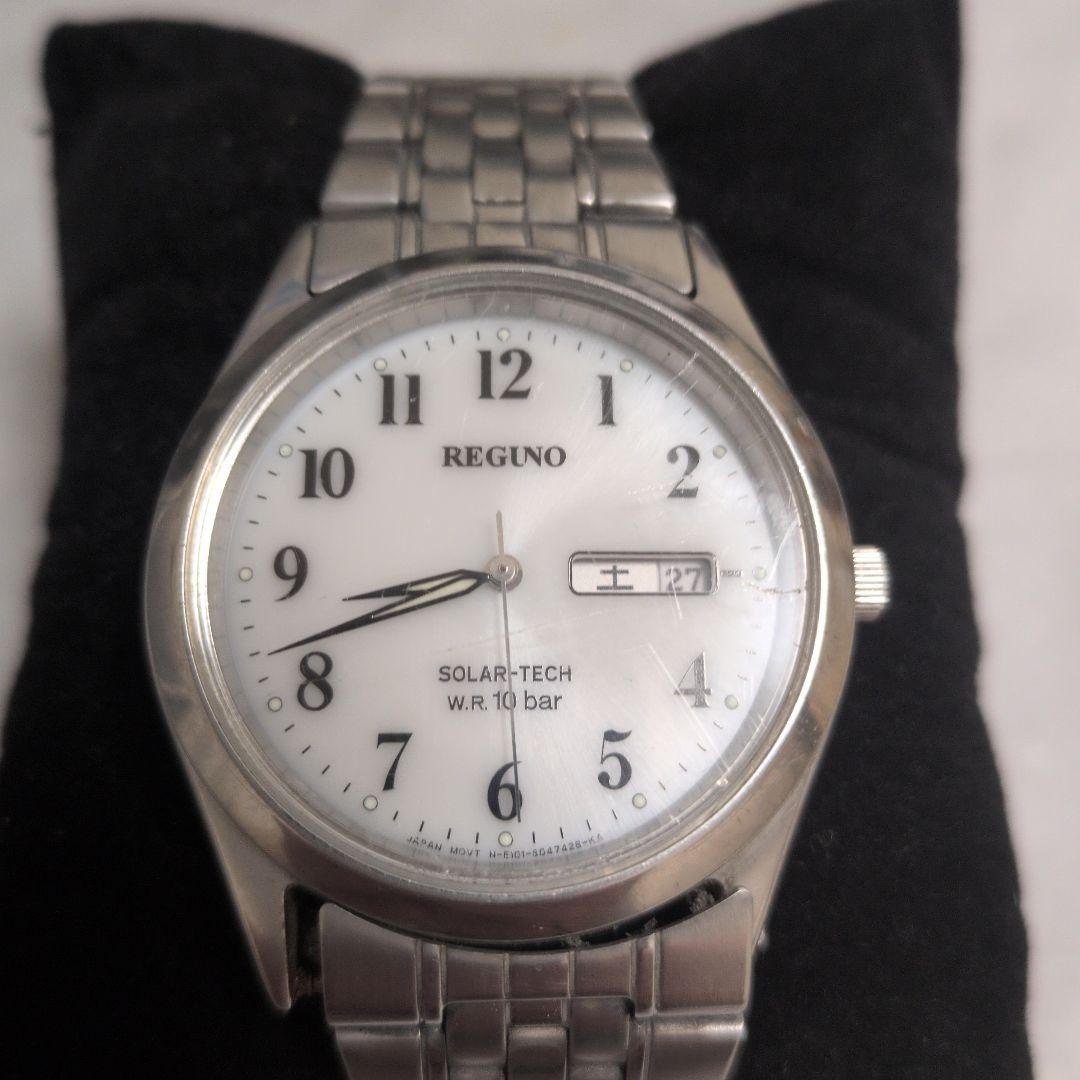 REGUNO SOLAR-TECH wristwatch. Working condition! Citizen