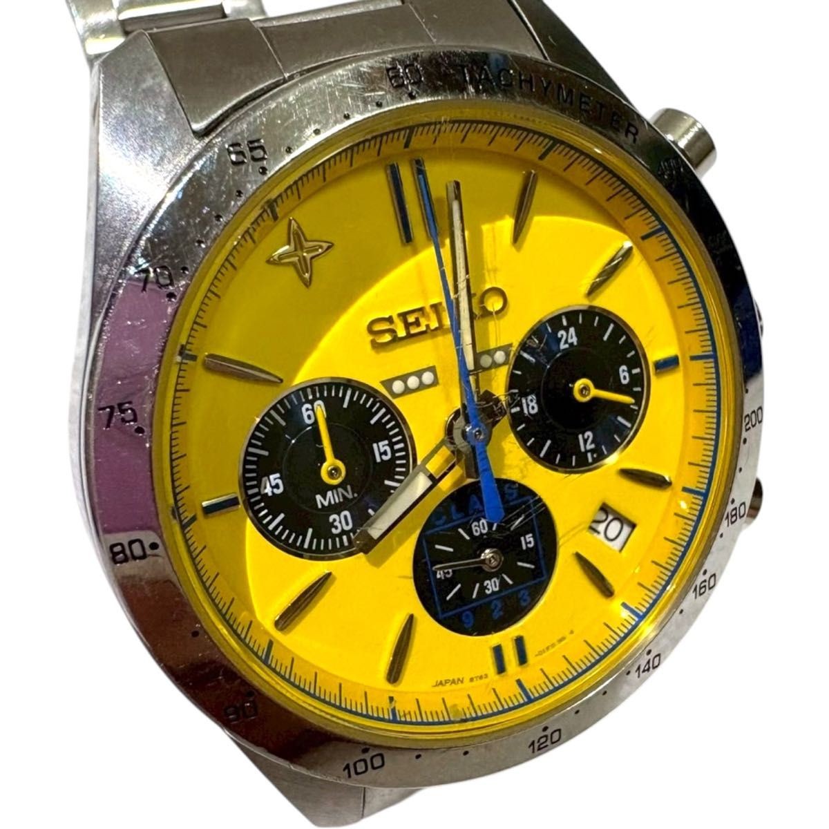 SEIKO Doctor Yellow Quartz Limited Yellow Watch