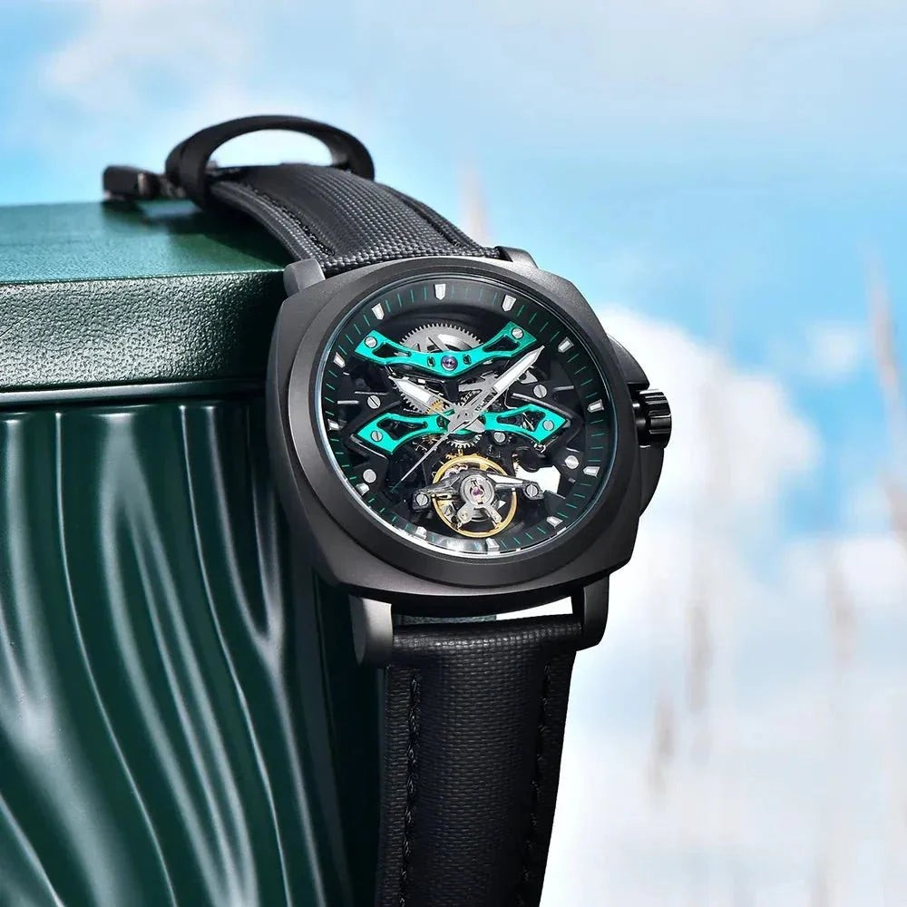 Pagani Design PD-YS017 Yellow Tourbillon Stainless Steel Automatic Men’s Watch