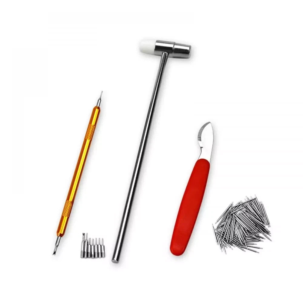 147Pcs Watch Repair Back Case Pin Link Spring Strap Remover Opener Tool Kit Set
