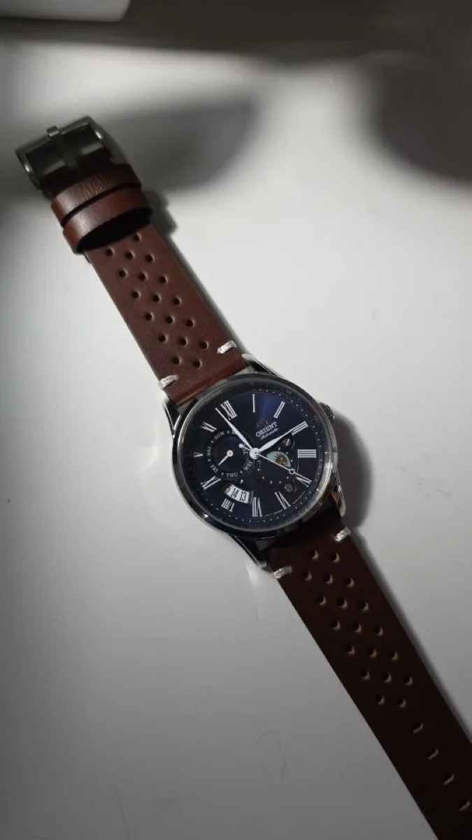 Quick Release Perforated Genuine Leather Watch Band 18 20 22 24mm Soft Strap