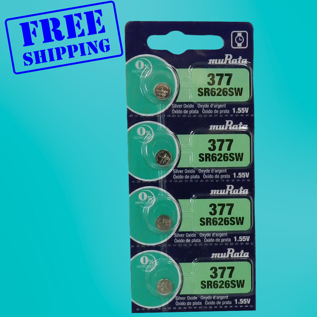 Murata / Sony 377 SR626SW – 4Pc