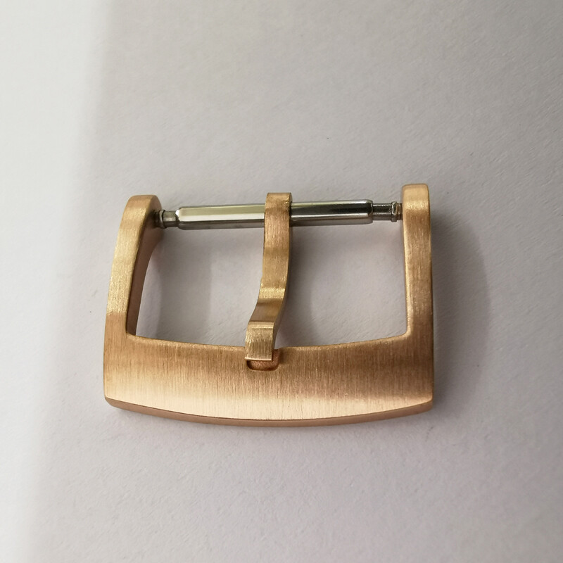 Watch Accessories Bronze CuSn8 Buckle 18mm 20mm 22mm With Brushed