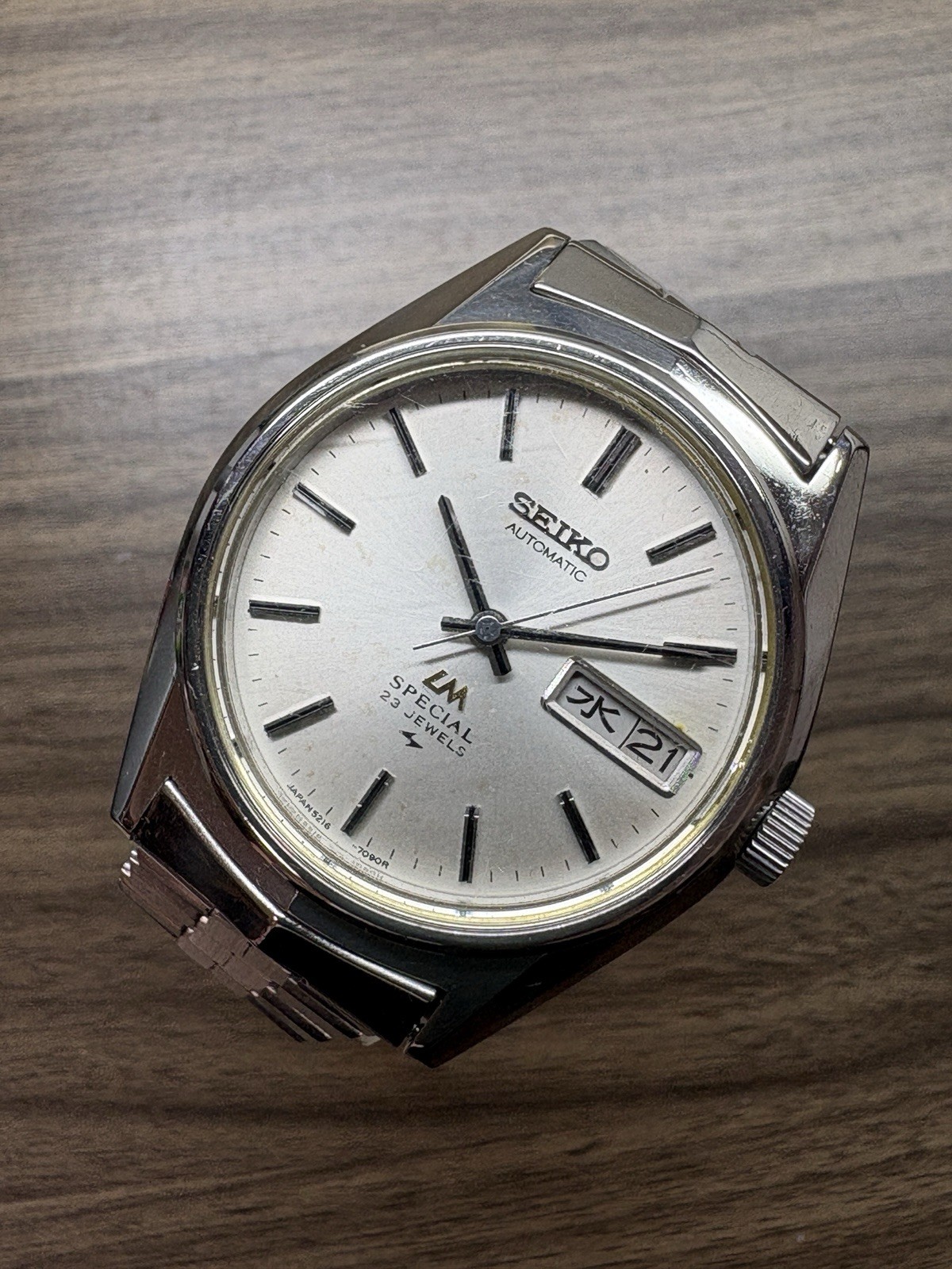 SEIKO Lord Matic Special 5216-7080 Vintage 1975 Automatic Overhauled Japan