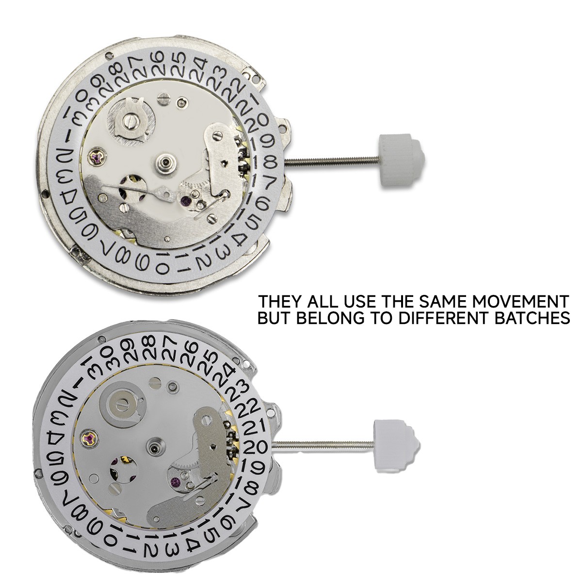 Premium NH35 Automatic Mechanical Movement 3 O’clock For Watch Replacement