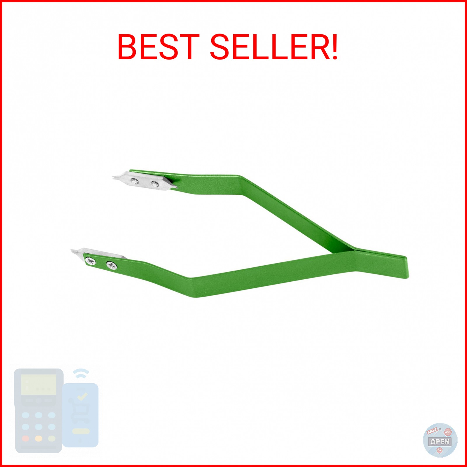 Penitue 7825 Watch Spring Bar Tweezer, Aluminum Alloy Spring Bar Pliers Lug Remo