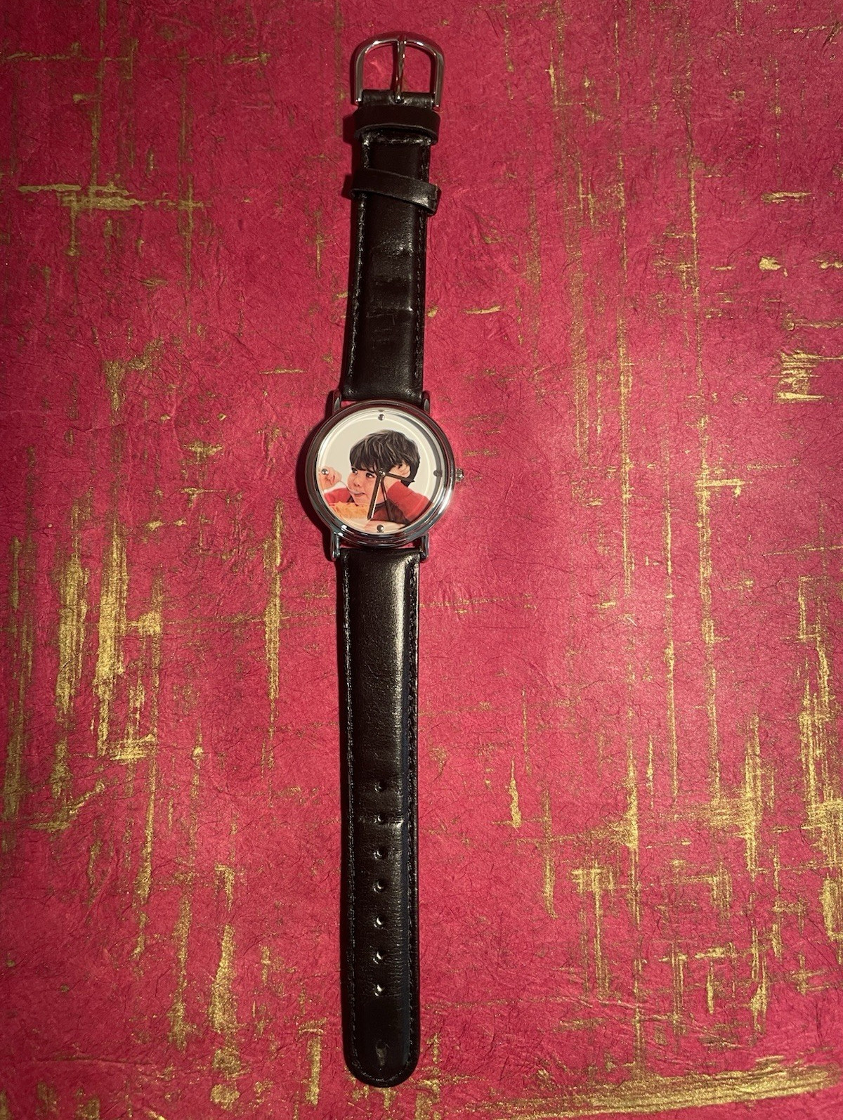 Quaker Oats Life Hey Mikey Special Edition Quartz Watch Leather Band 2000