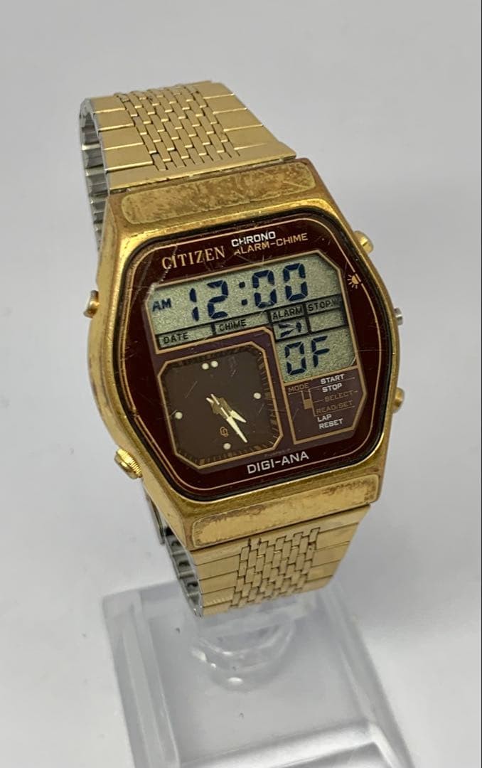 (Final price reduction) CITIZEN Digital-Analog Alarm Watch with Original Strap (