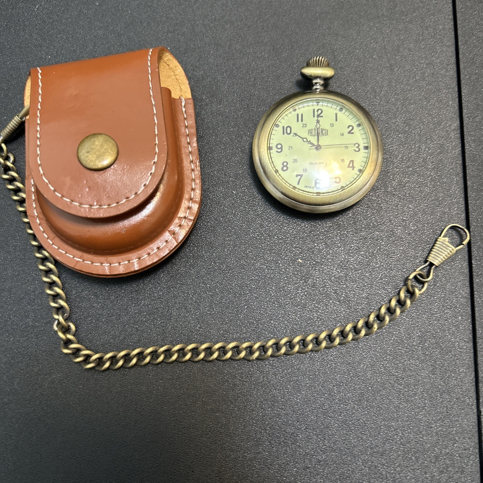 Antique Field Ranger Pocket Watch Please See Details In Description for Repair