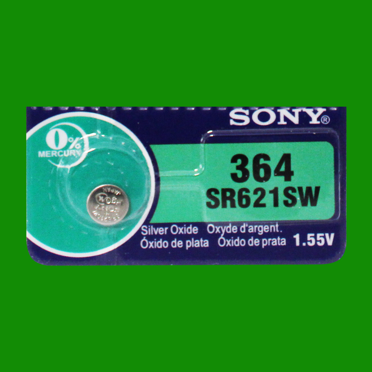 Sony 364 SR621SW Watch Battery- 1Pc