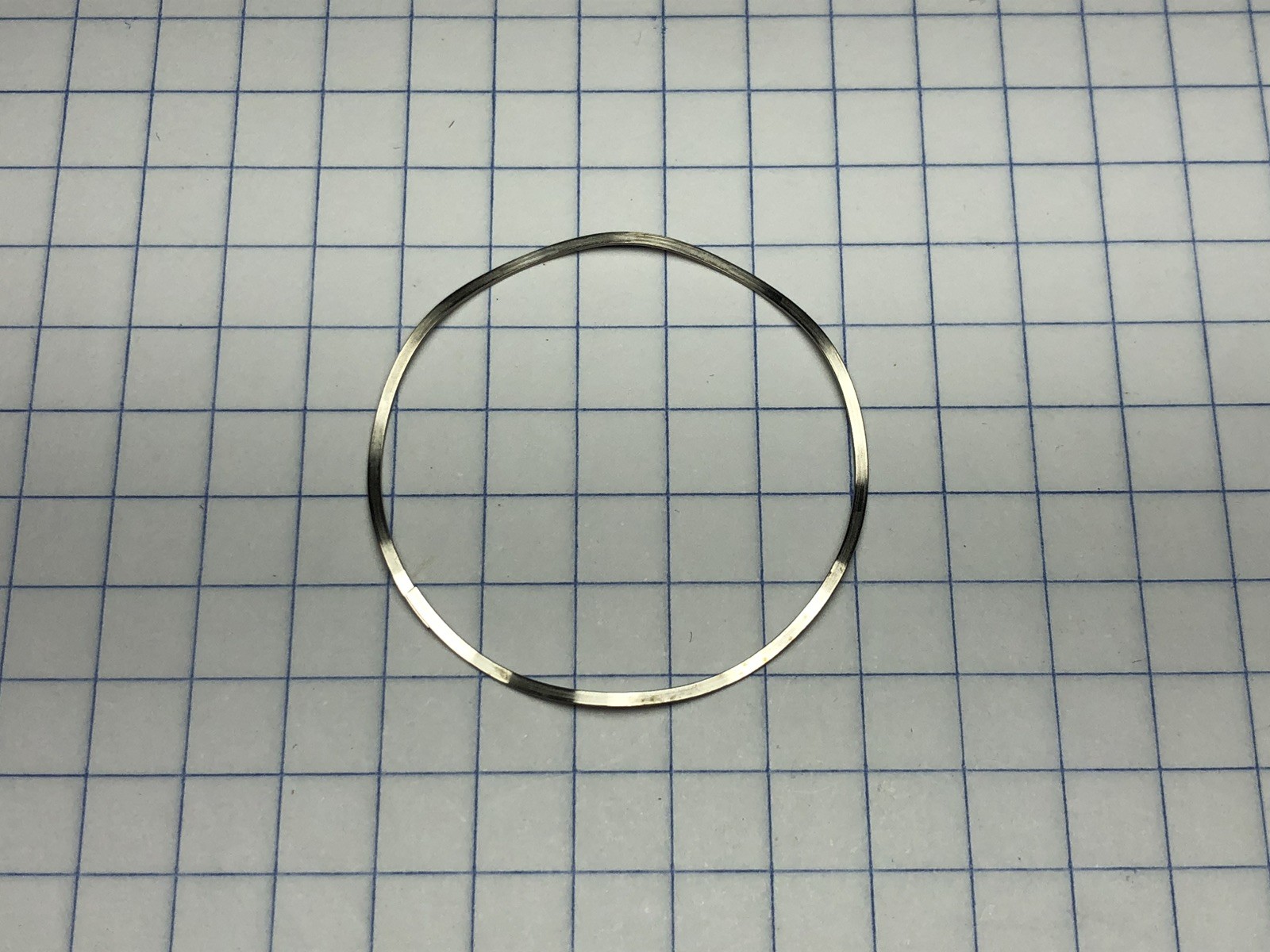 Steel Wavy Washer Spring Insert for Bulova Accutron Astronaut 214 Watch Bezel