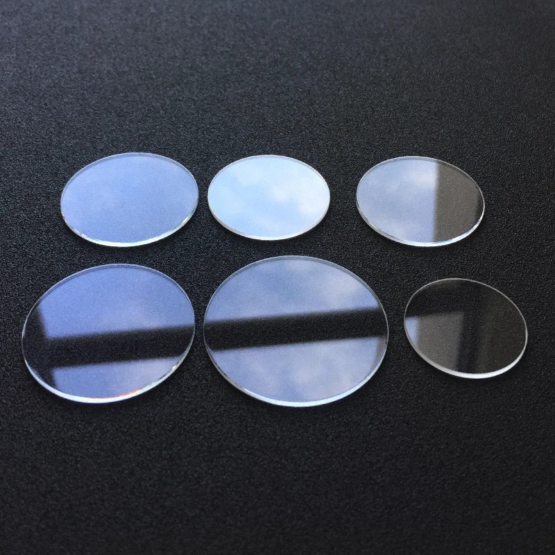 NEW ROUND 1MM-4.8MM THICK FLAT WATCH SAPPHIRE CRYSTAL REPLACEMENT SIZE 26MM-36MM