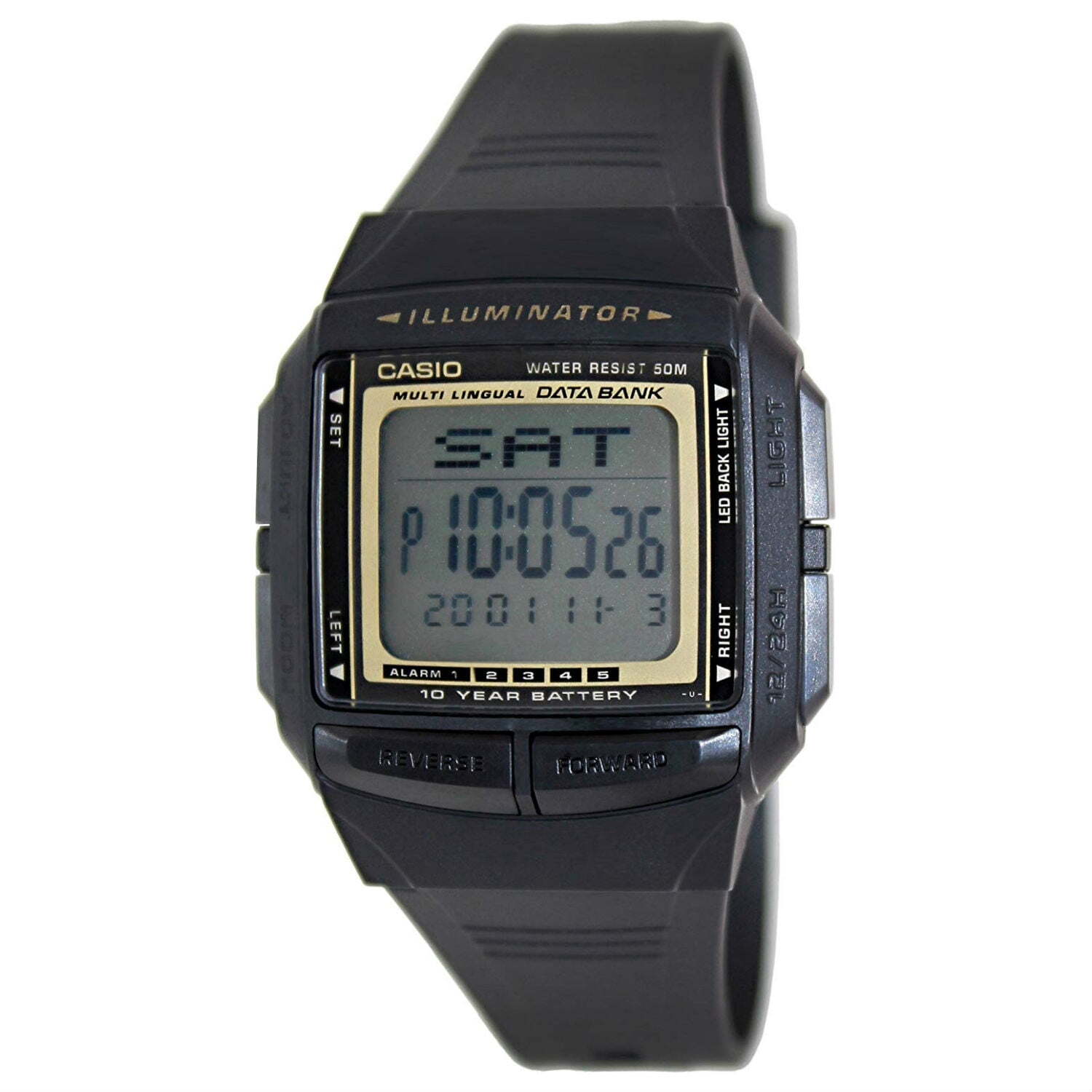 Casio DB36-9A General Men’s Data Bank Watch