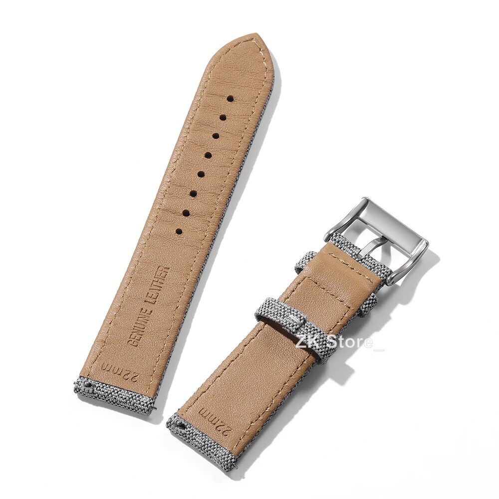 Quick Release Sailcloth Watch Band 18 20 22MM Nylon Fabric Watch Strap Men Women