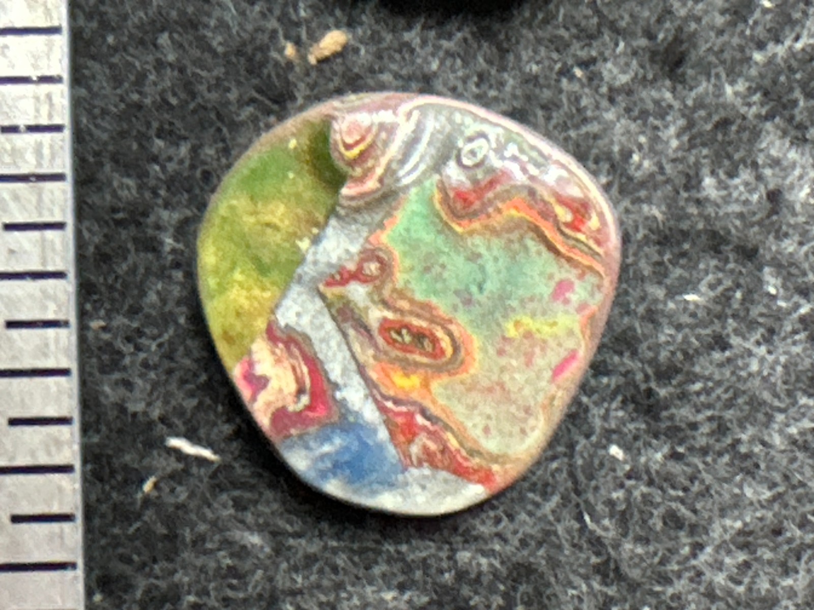 Fordite / Cadillac Ranch Cabochons Very Good Quality Colors Lot 5