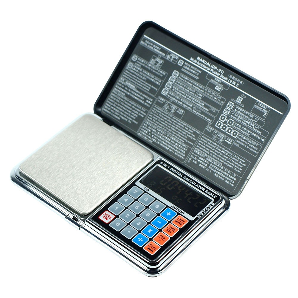 500g x 0.01g Digital Pocket Scale High Precision w/ Pieces Counting / Calculator