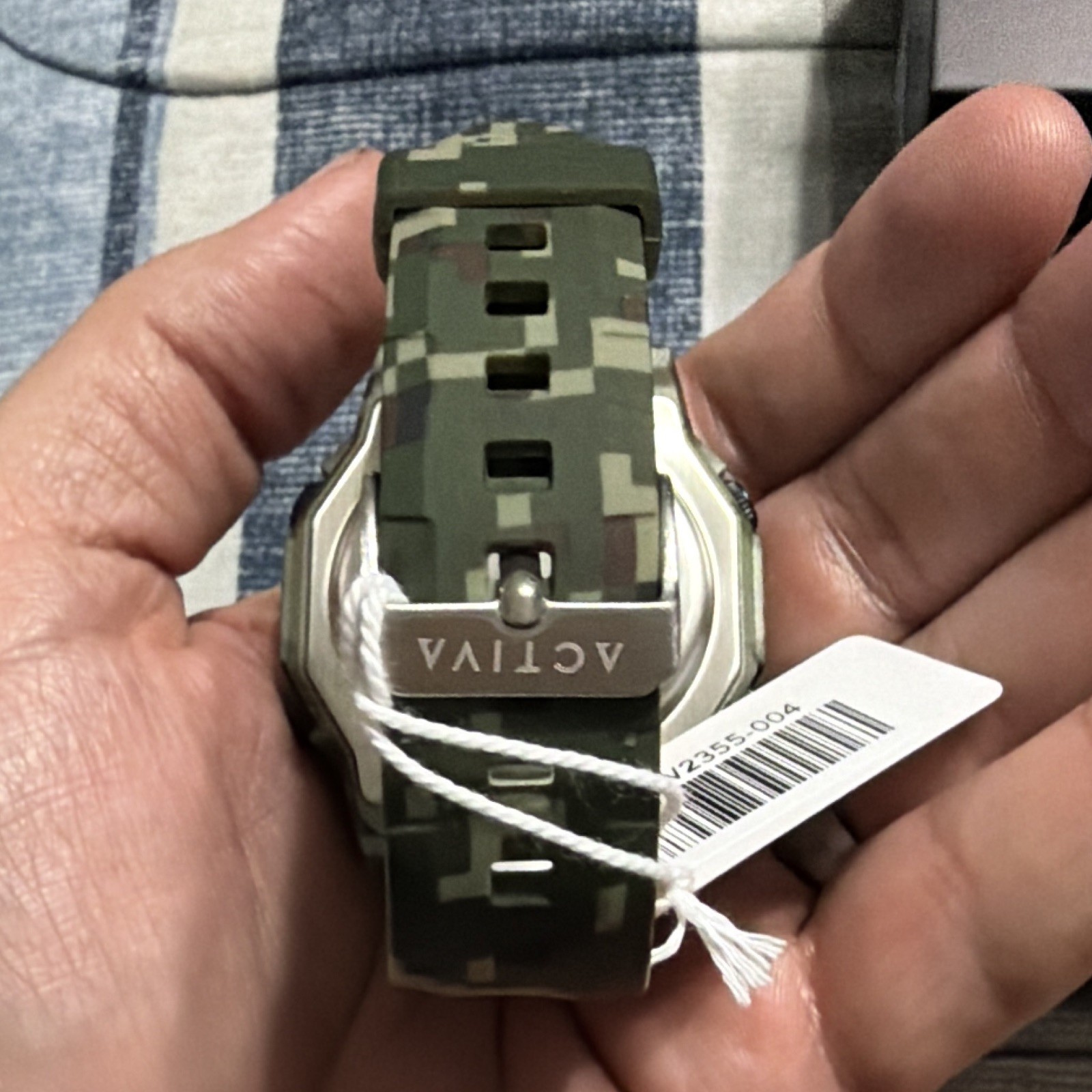 Activa X Invicta Men’s Digital Watch – 47mm. Camouflage. Green (ACW2355-004)