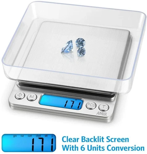 Digital Pocket Scale 3000g x 0.1g Gram Jewelry Gold Coin Herb Scale