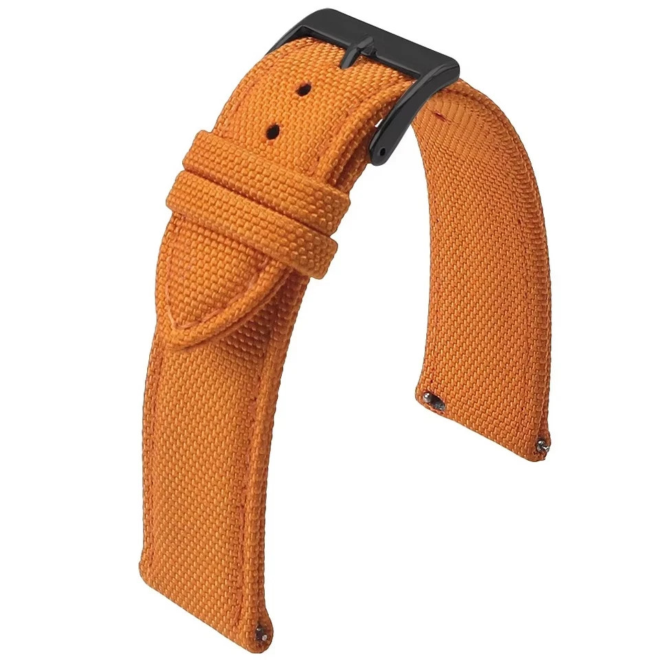 18mm 19mm 20mm 21mm 22mm 24mm Waterproof Sailcloth Watch Strap Two-Sided Nylon